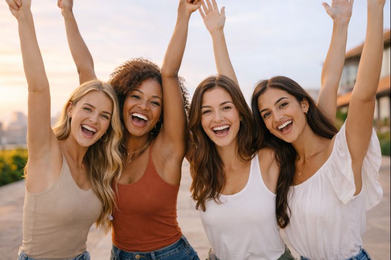 Modern, clean portrait of Dr Grace working with a coaching client