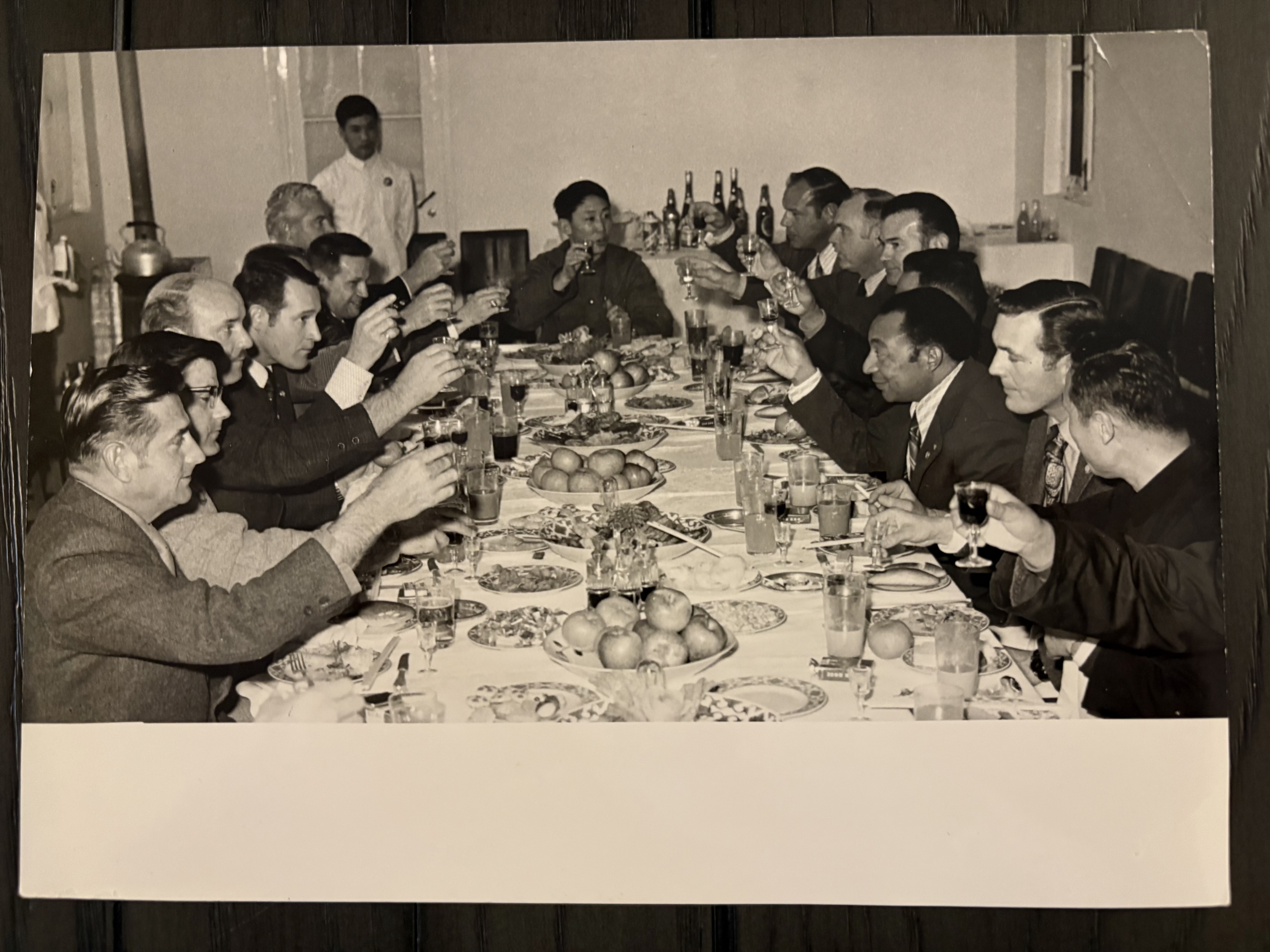 State banquet toast during the 1972 U.S. presidential visit to the People's Republic of China.