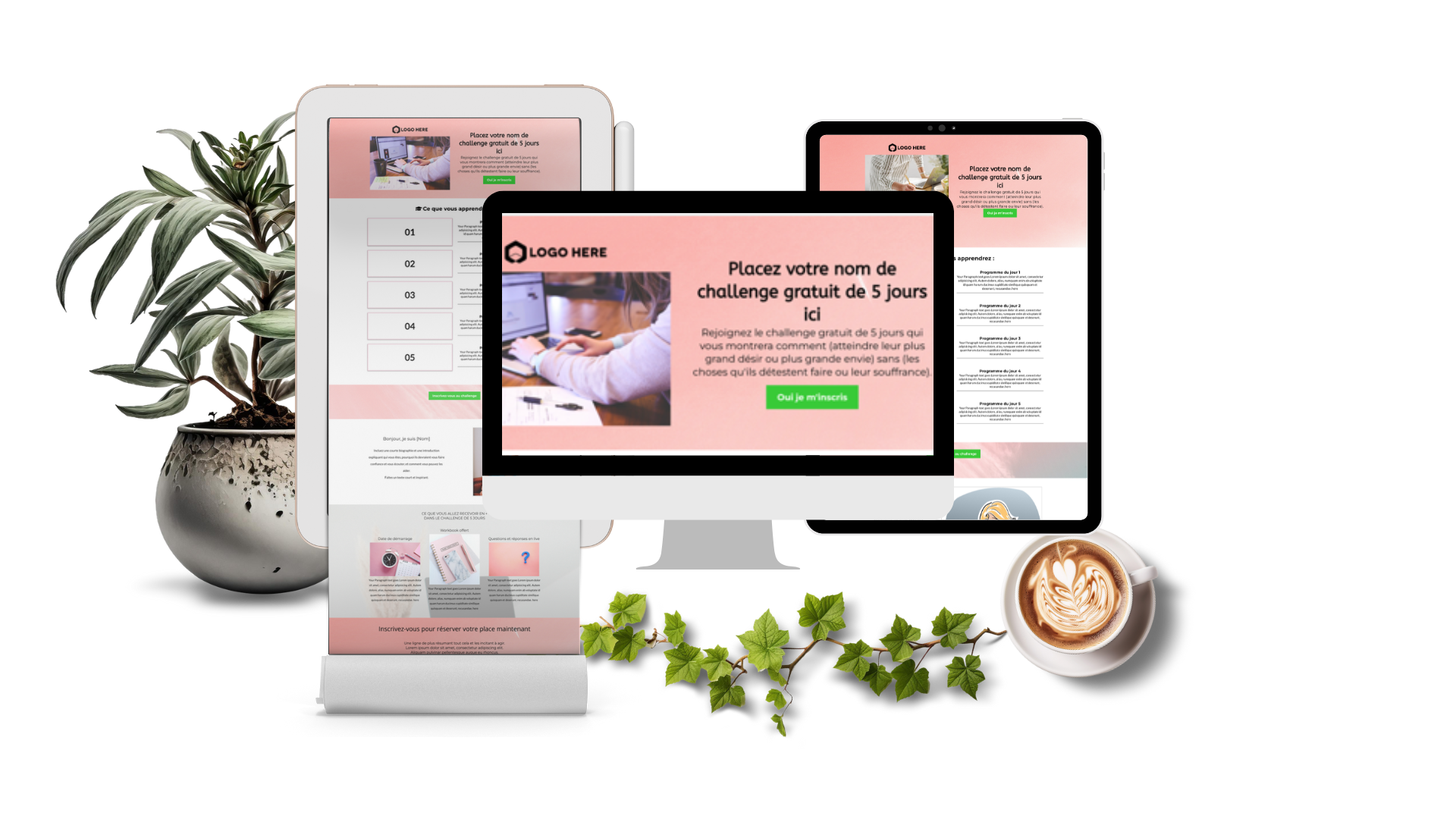 visuel de pages de capture dans Steppyz