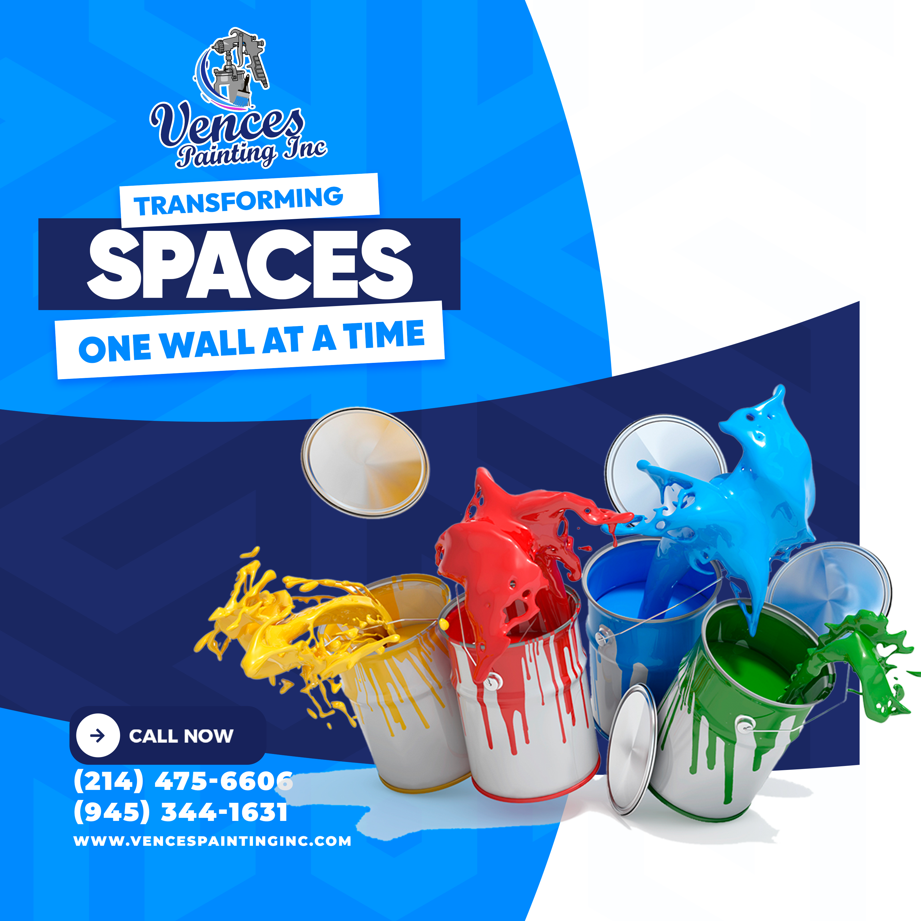 Painting crew on site