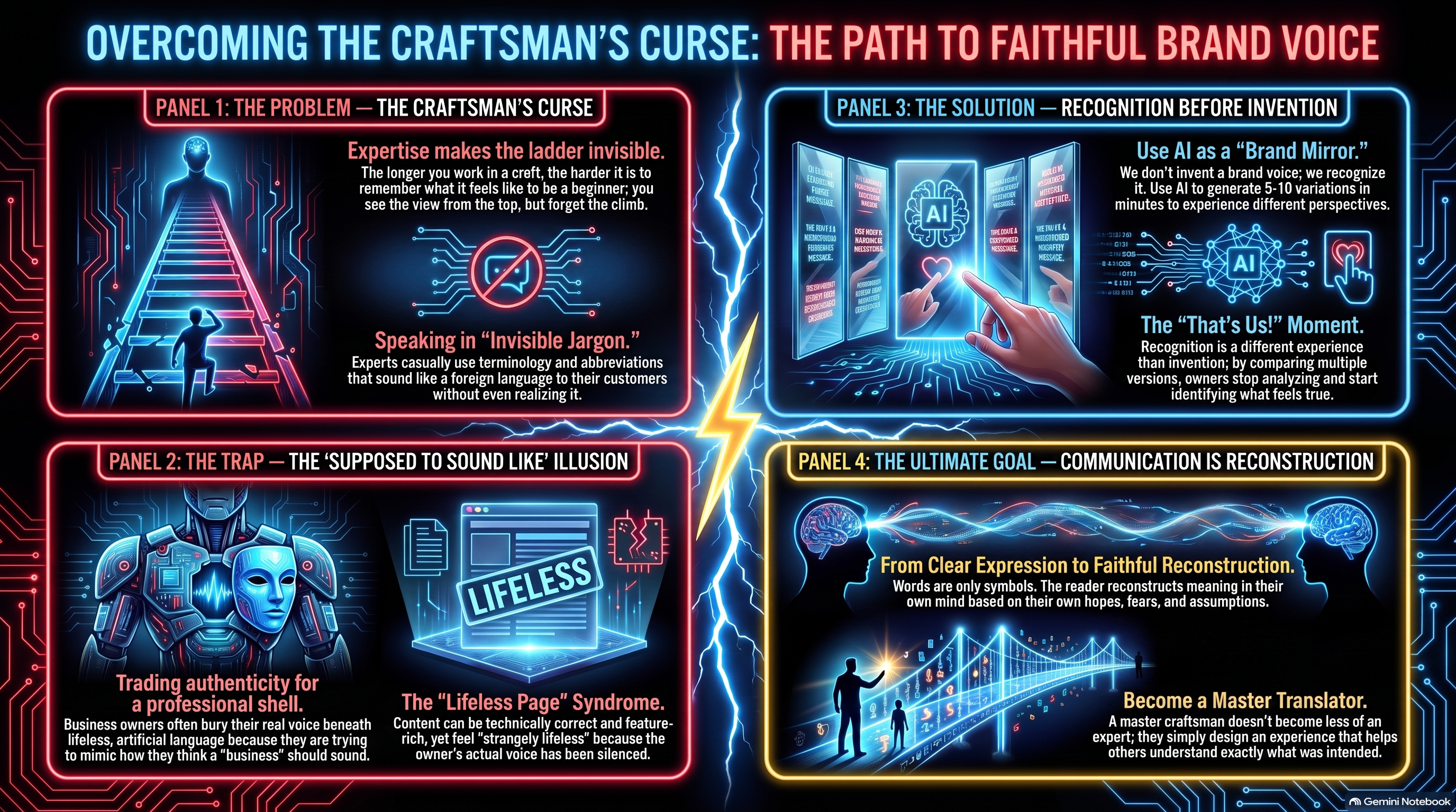 Overcoming the Craftsman's Curse: The Path to Faithful Brand Voice Overcoming the Craftsman's Curse: The Path to Faithful Brand Voice