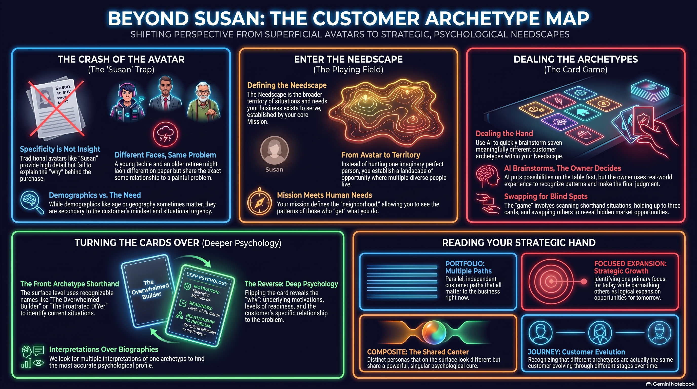 Beyond Susan: The Customer Archetype Map