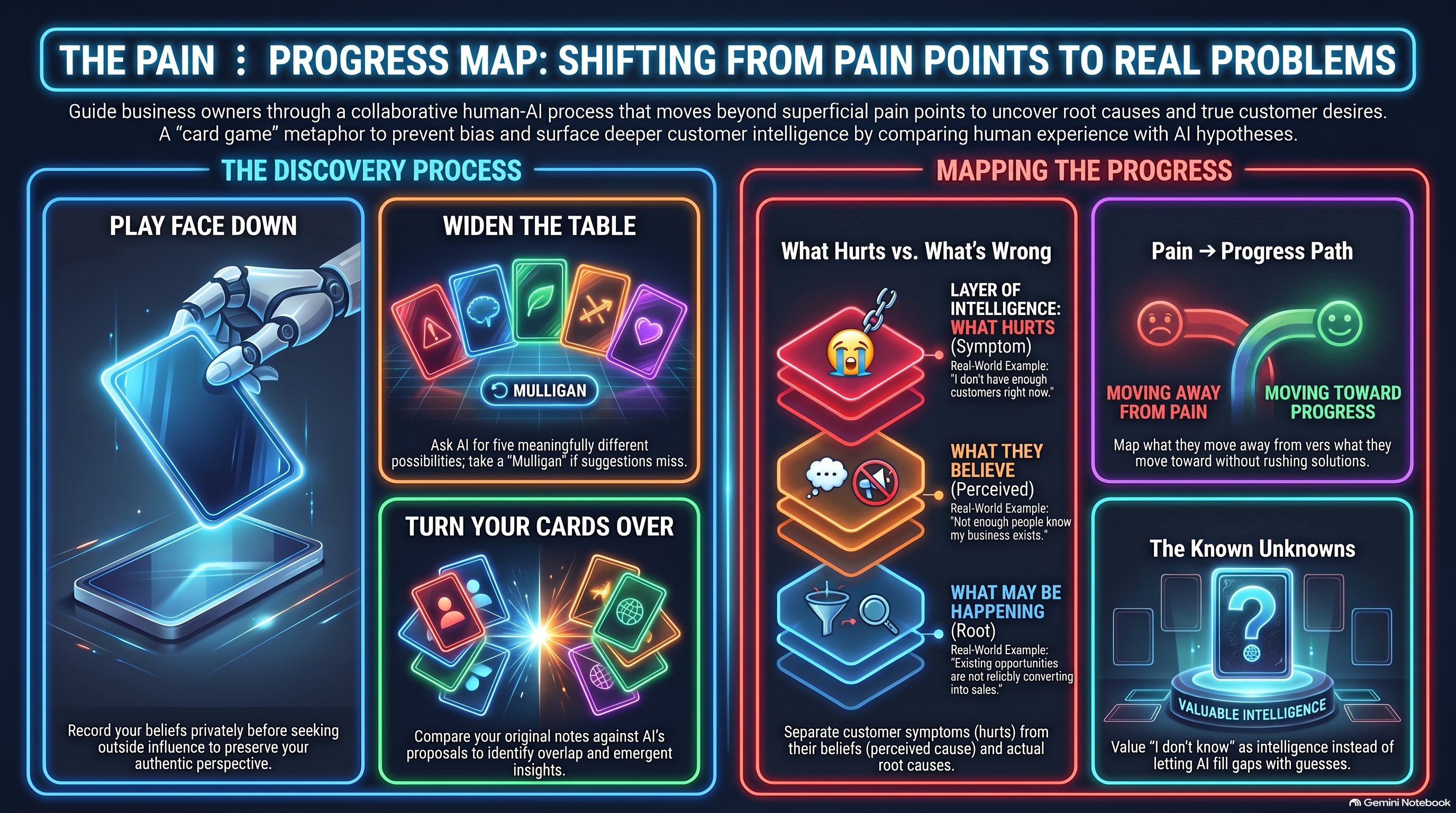 The Pain Progress Map: Shifting from Pain Points to Real Problems The Pain Progress Map: Shifting from Pain Points to Real Problems