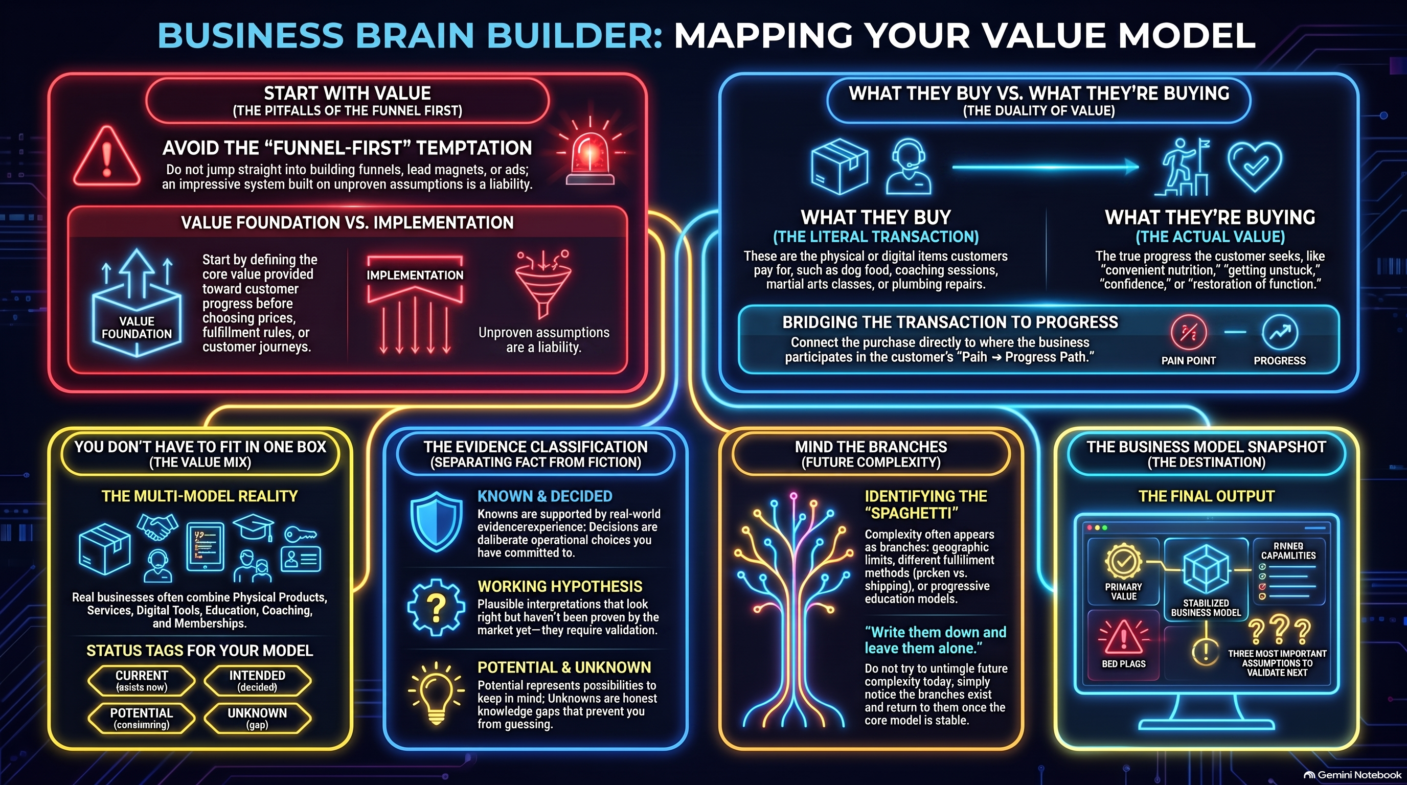 Mapping Your Value Model: What Kind of Business are you Actually Building Mapping Your Value Model: What Kind of Business are you Actually Building