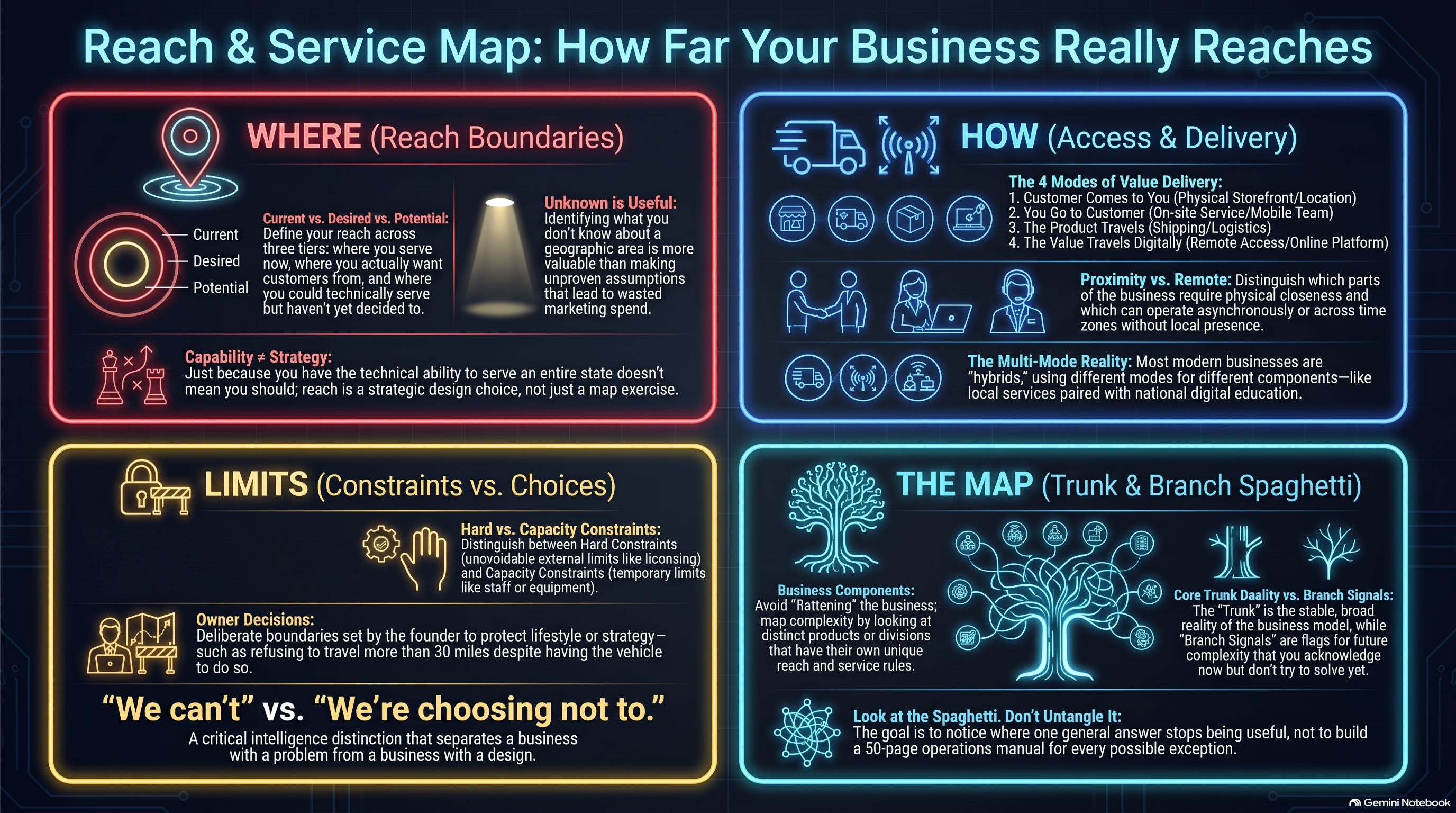 Reach & Service Map: How Far Your Business Really Reaches