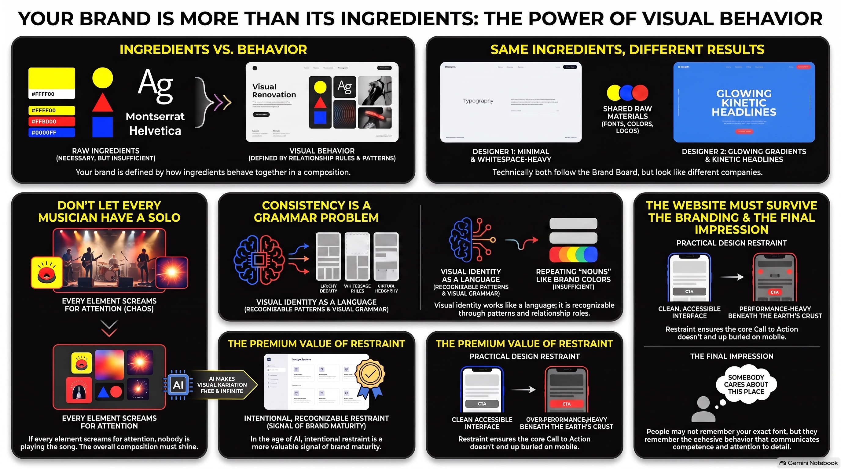 Power of Visual Brand Behavior Power of Visual Brand Behavior