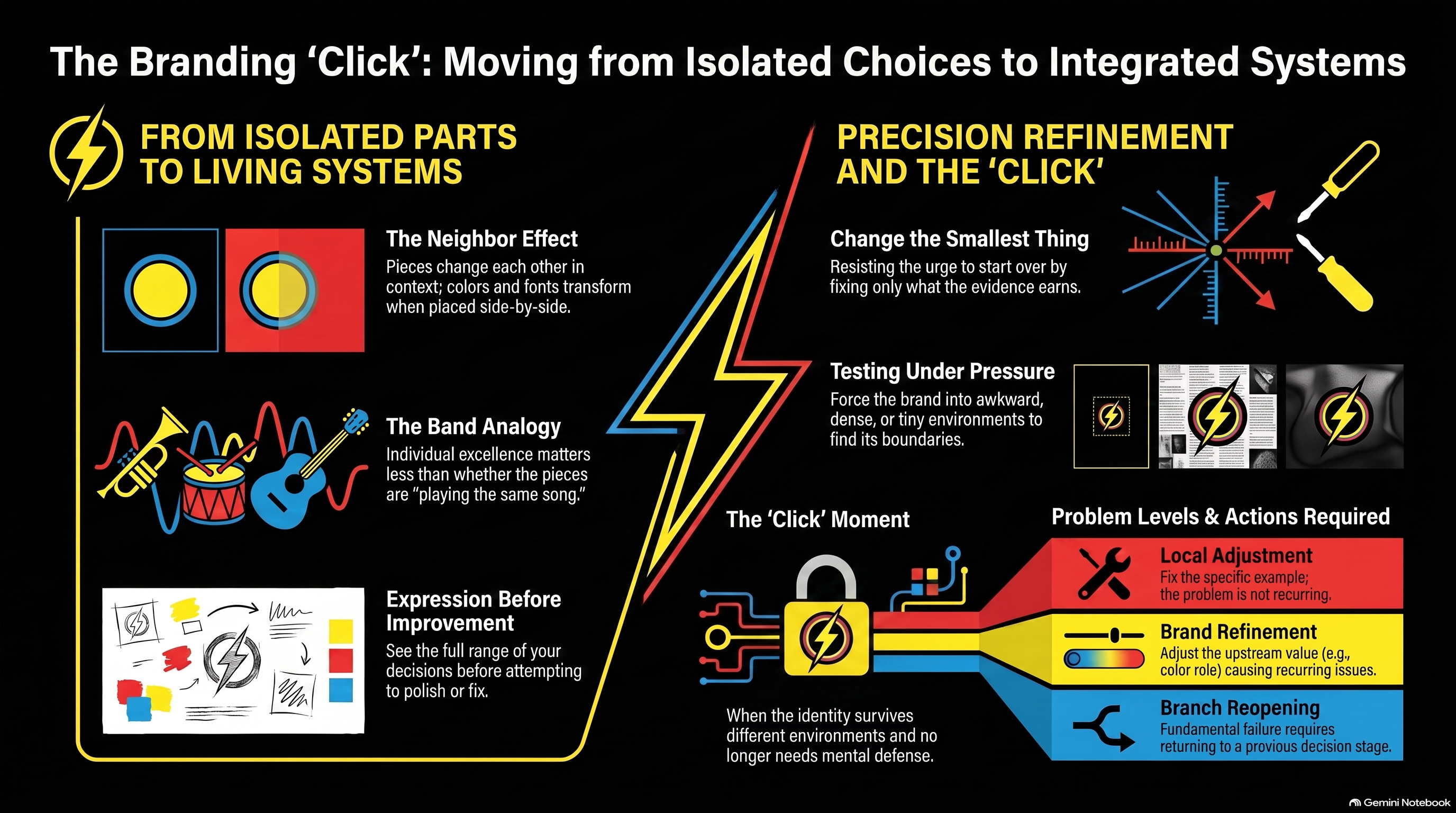 The Branding 'Click': Moving from Isolated Choices to Integrated Systems
