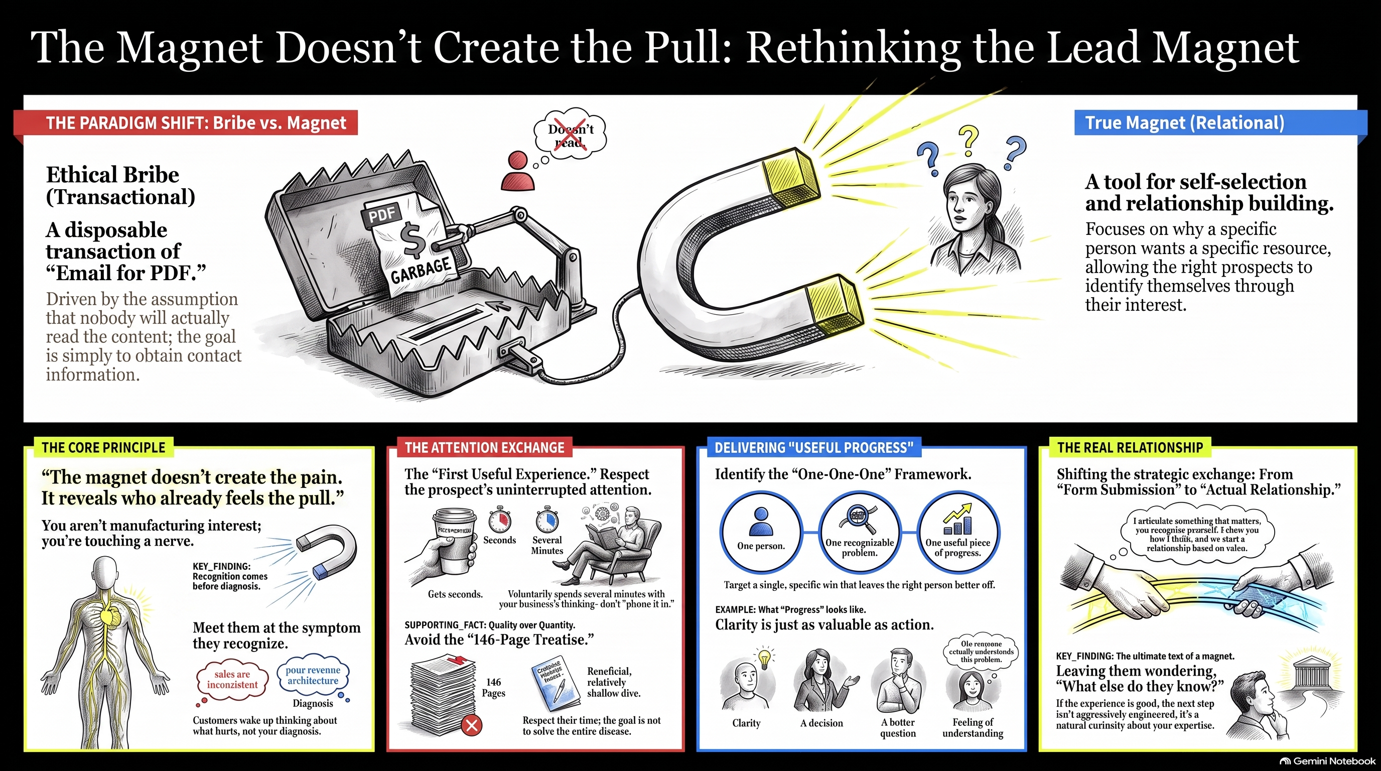 The Magnet Doesn't Create the Pull