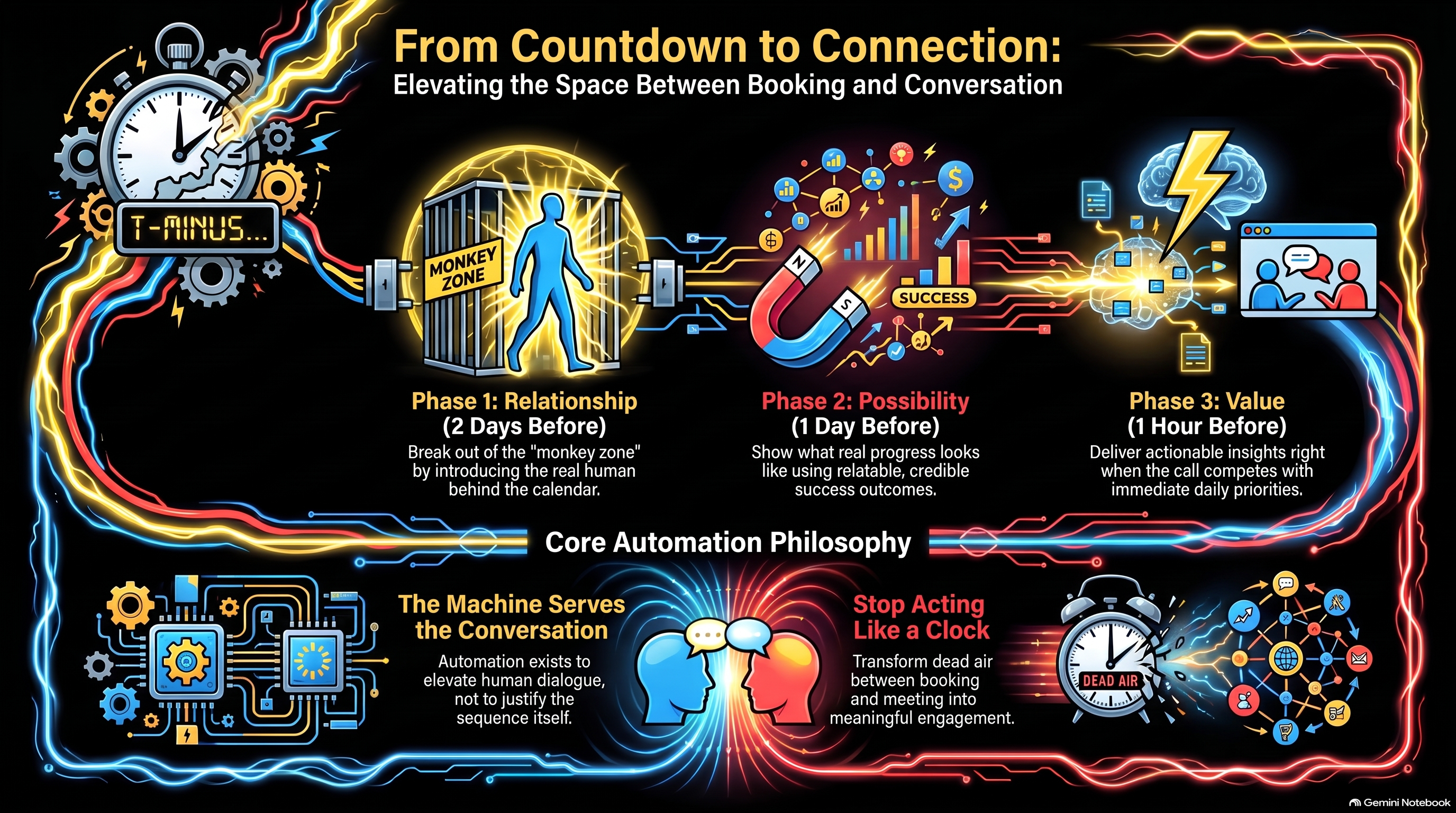 From Countdown to Connection: Elevating the Space Between Booking and Conversation