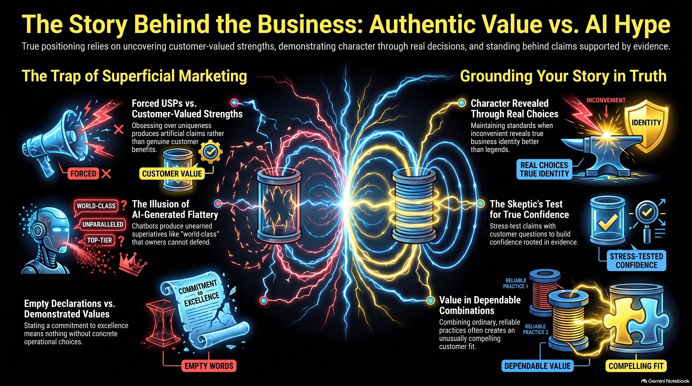 Authentic Value vs. AI Hype Authentic Value vs. AI Hype