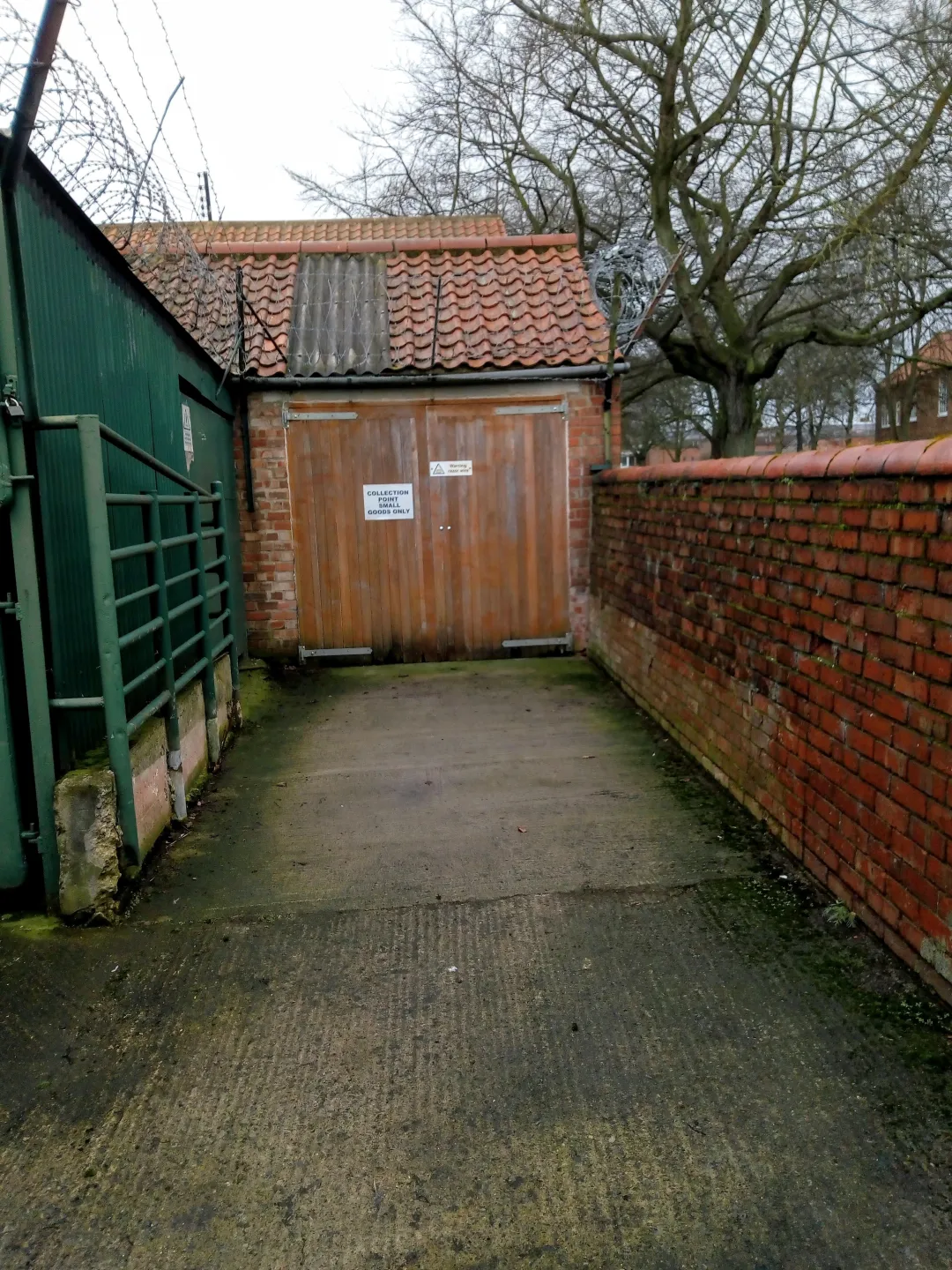 Outside view of The Shed