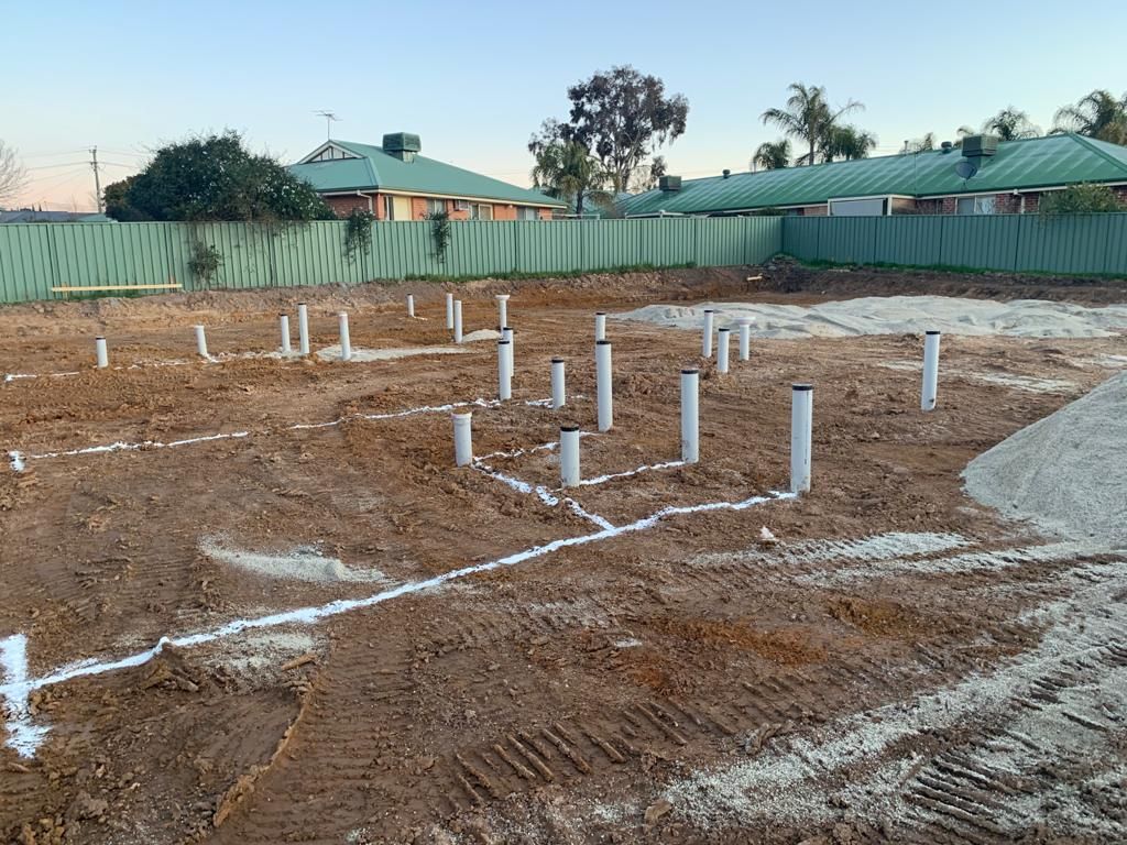 Building works in July 2020
