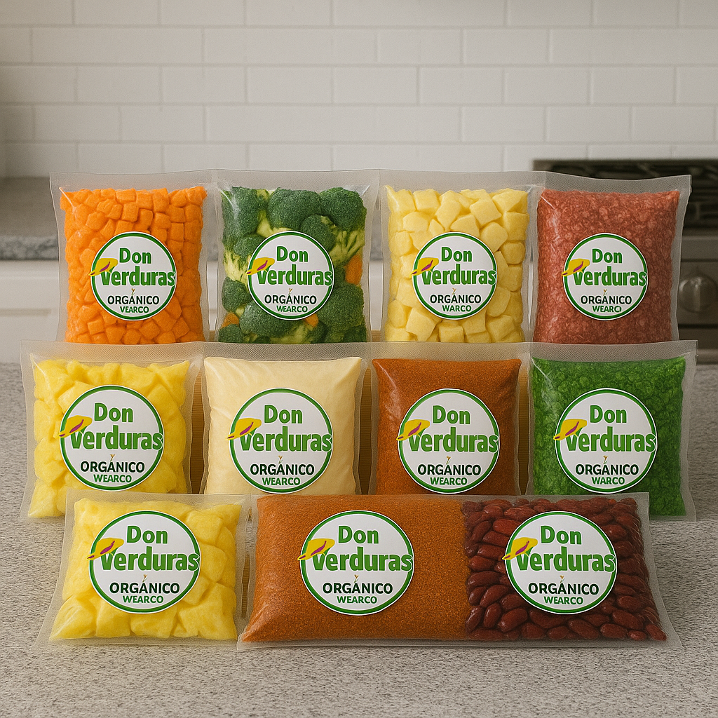 Empaque de verduras Don Verduras