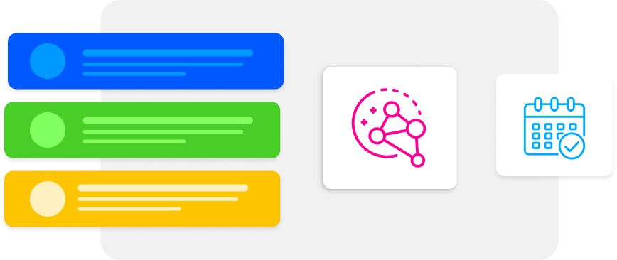 HighLevel communication and scheduling tools graphic