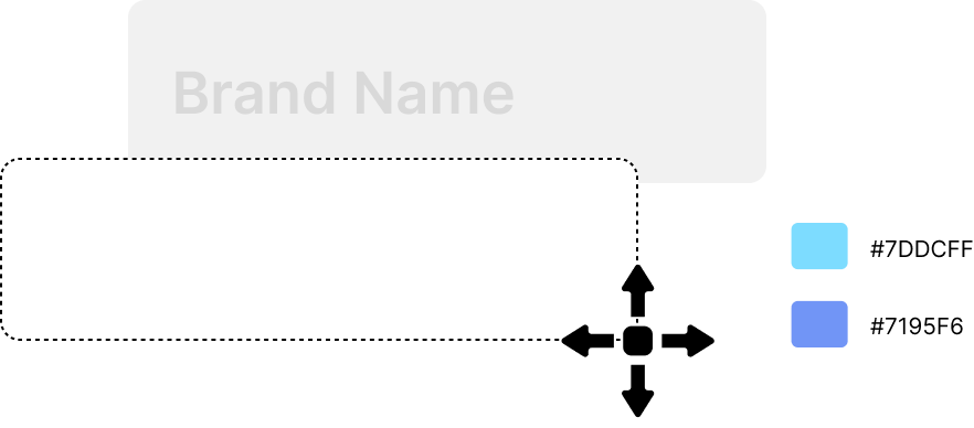 HighLevel custom branding style graphic for white-label presentation