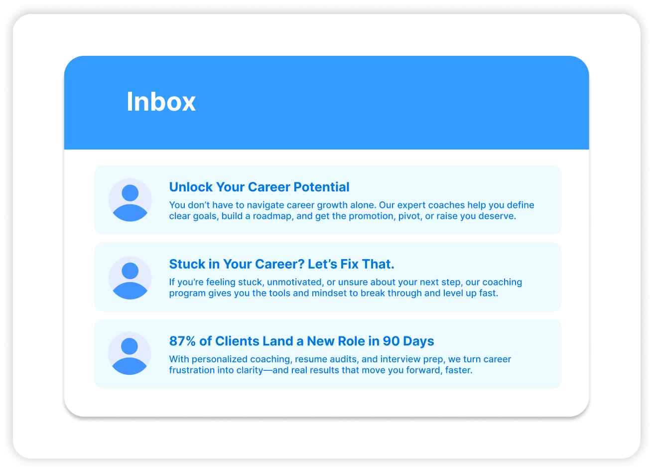 Customized Coaching Program Campaigns