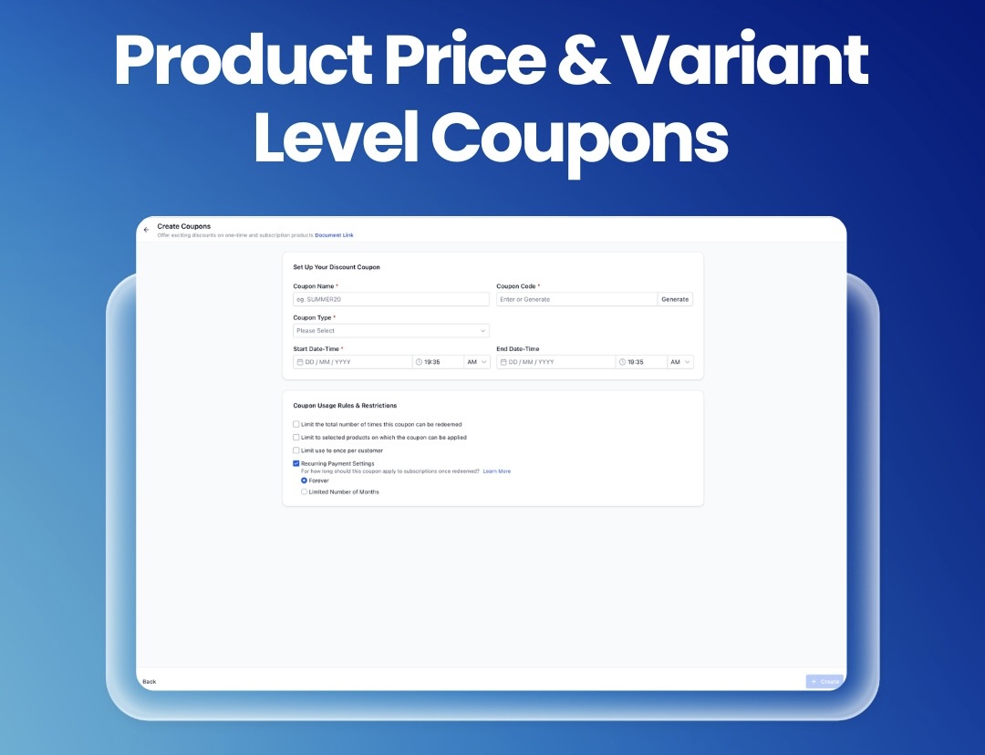 Product Price & Variant Level Coupons Product Price & Variant Level Coupons