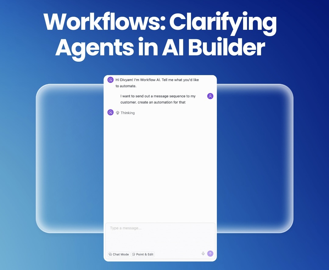 Workflows: Clarifying Agents in AI Builder