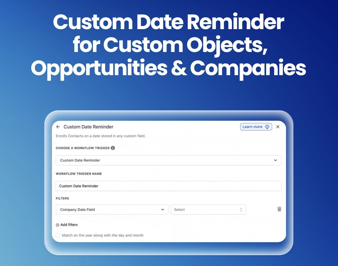 Custom Date Reminder