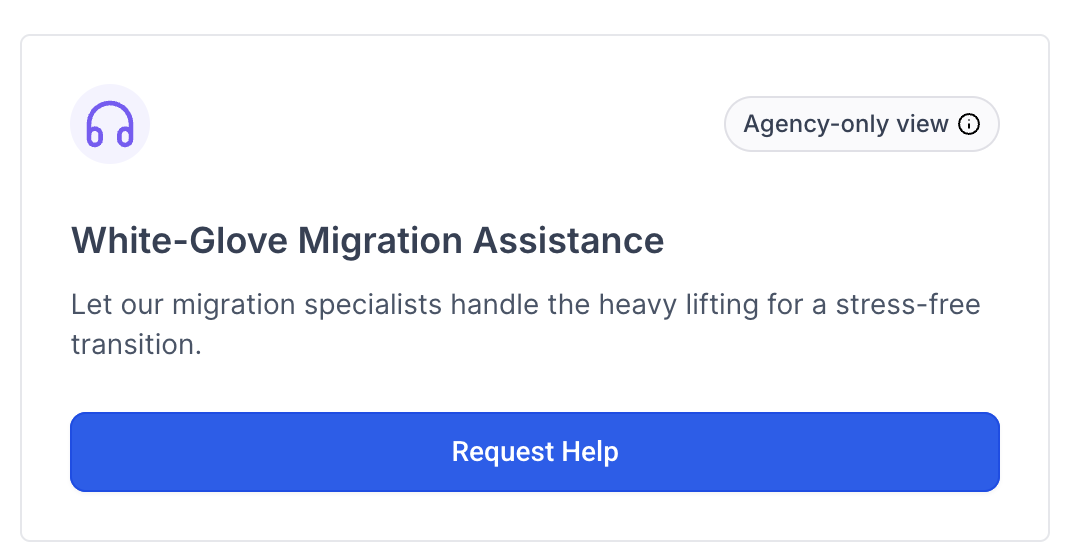 White glove migration for HighLevel Wordpress White glove migration for HighLevel Wordpress