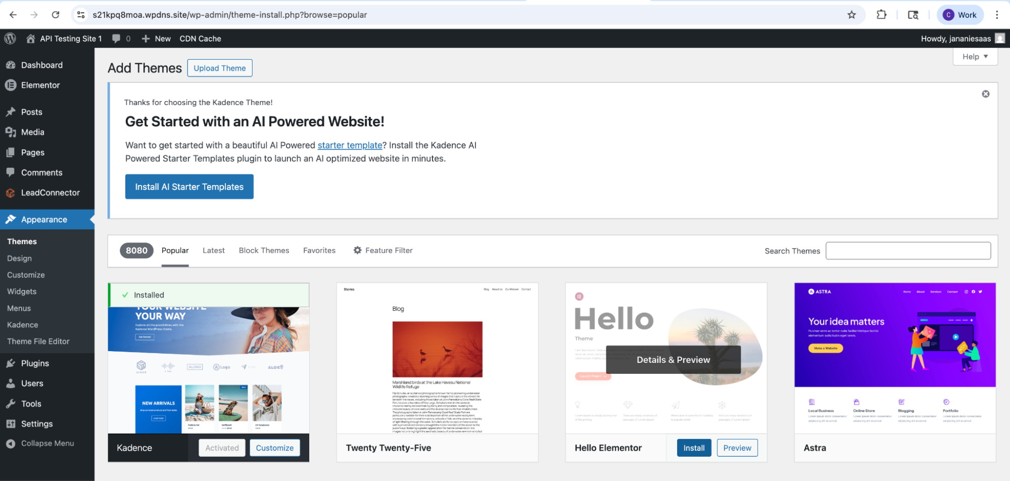 Activate Wordpress theme in HighLevel Activate Wordpress theme in HighLevel