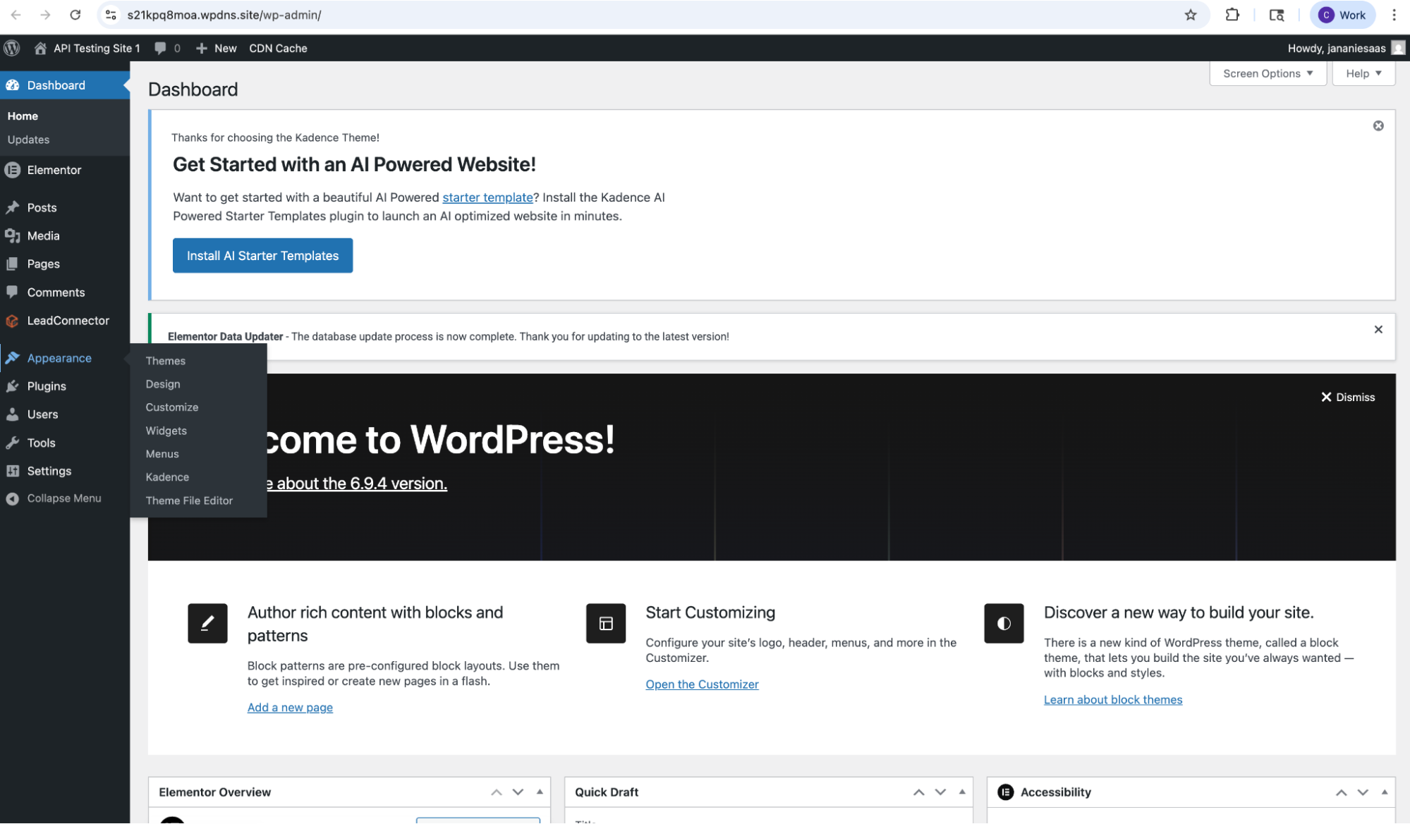 Wordpress theme selection 1 Wordpress theme selection 1
