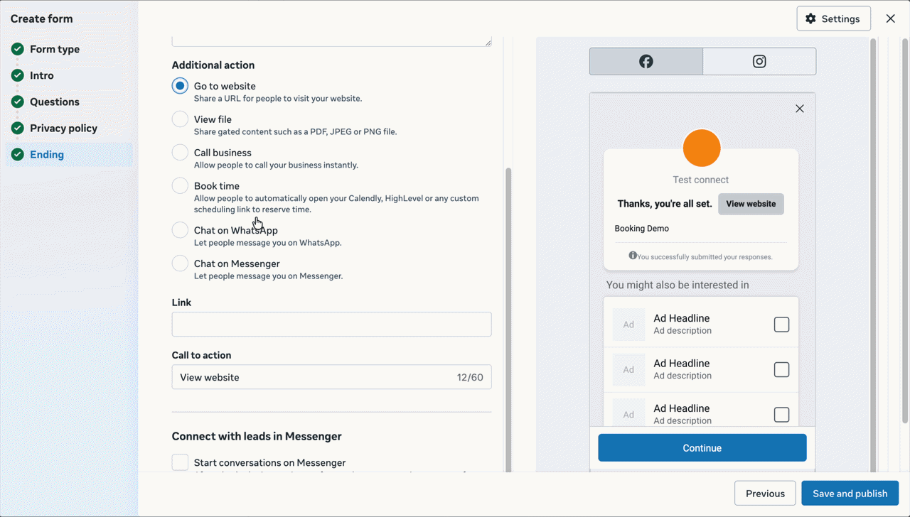 HighLevel and Facebook Ad Creation