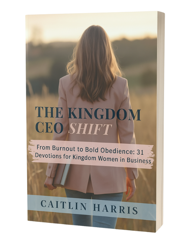 The Kingdom CEO Shift book cover by Caitlin Harris