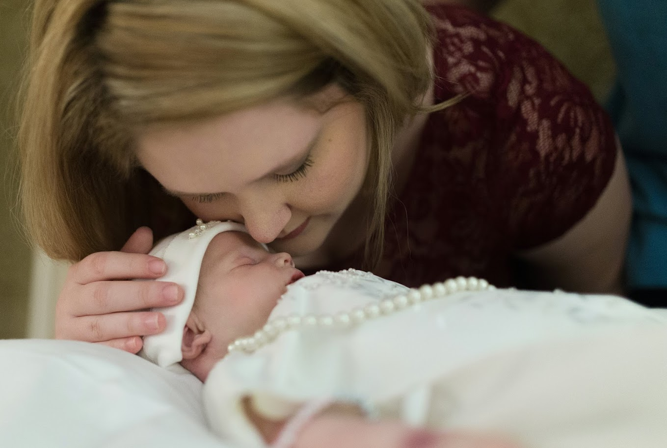 Caitlin Harris with her daughter Ellie