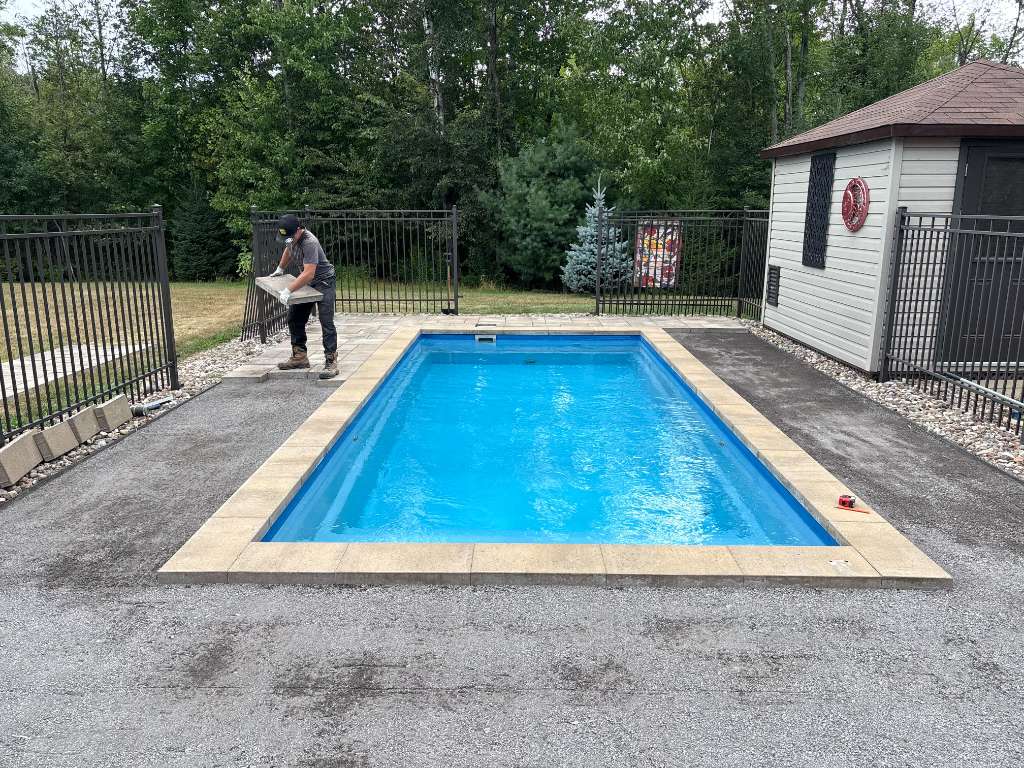 Gratto Hardscapes team at work