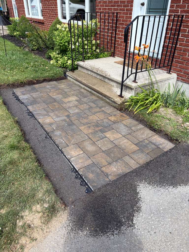 Drainage work — Gratto Hardscapes Eastern Ontario