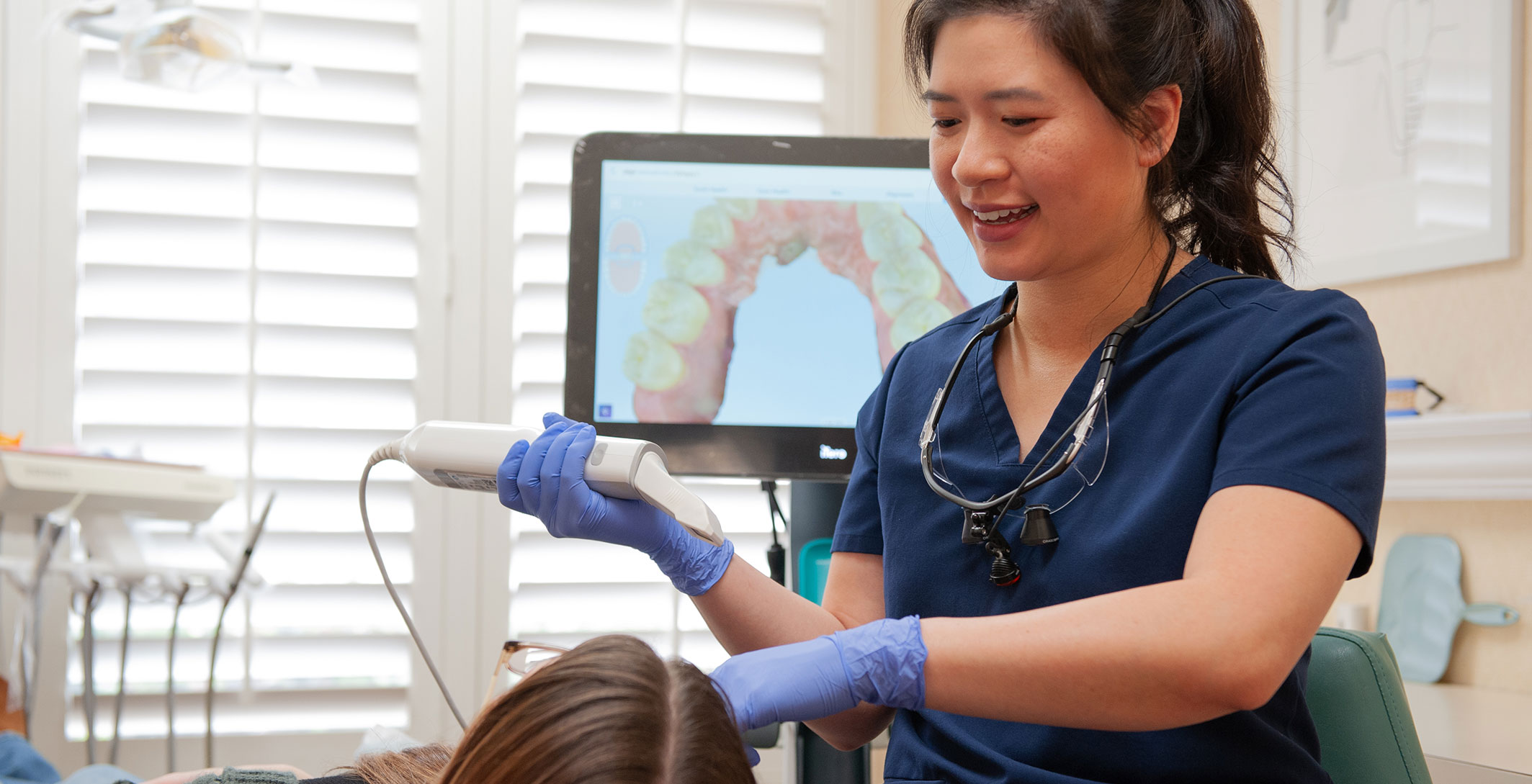 Man holding toothbrush