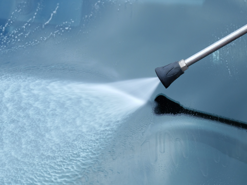 Commercial power washing for storefronts and siding in Spokane, WA
