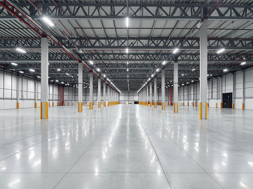 Warehouse floor and dumpster pad cleaning in Liberty Lake, WA