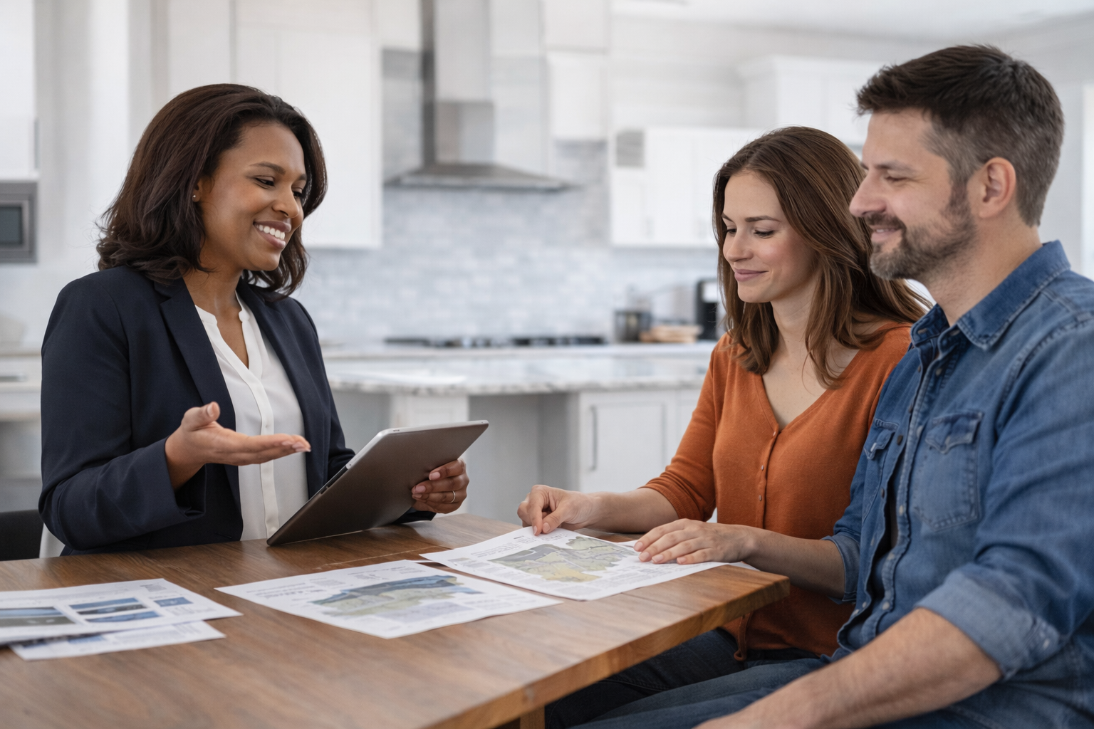 First time home buyers exploring new construction neighborhoods in Greenville South Carolina that are not listed online