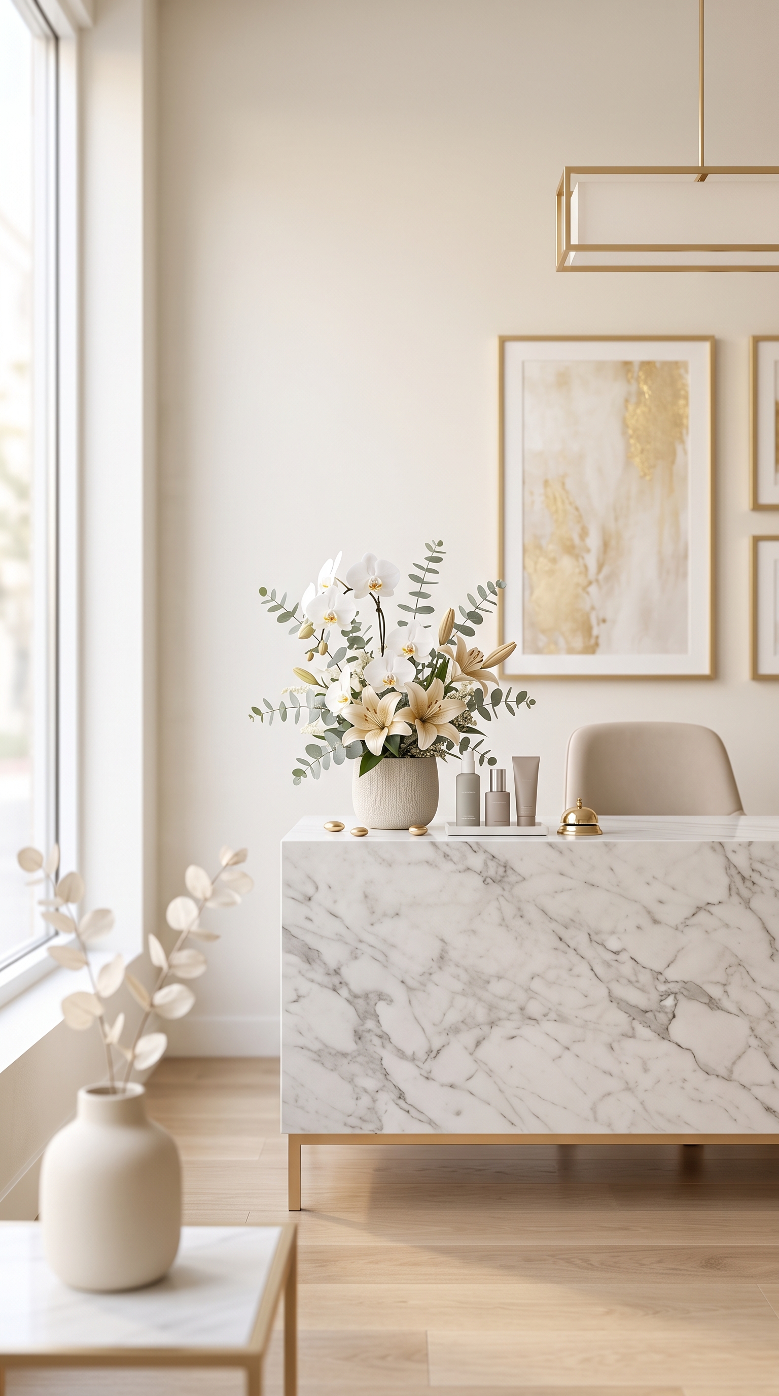 Aesthetic treatment detail