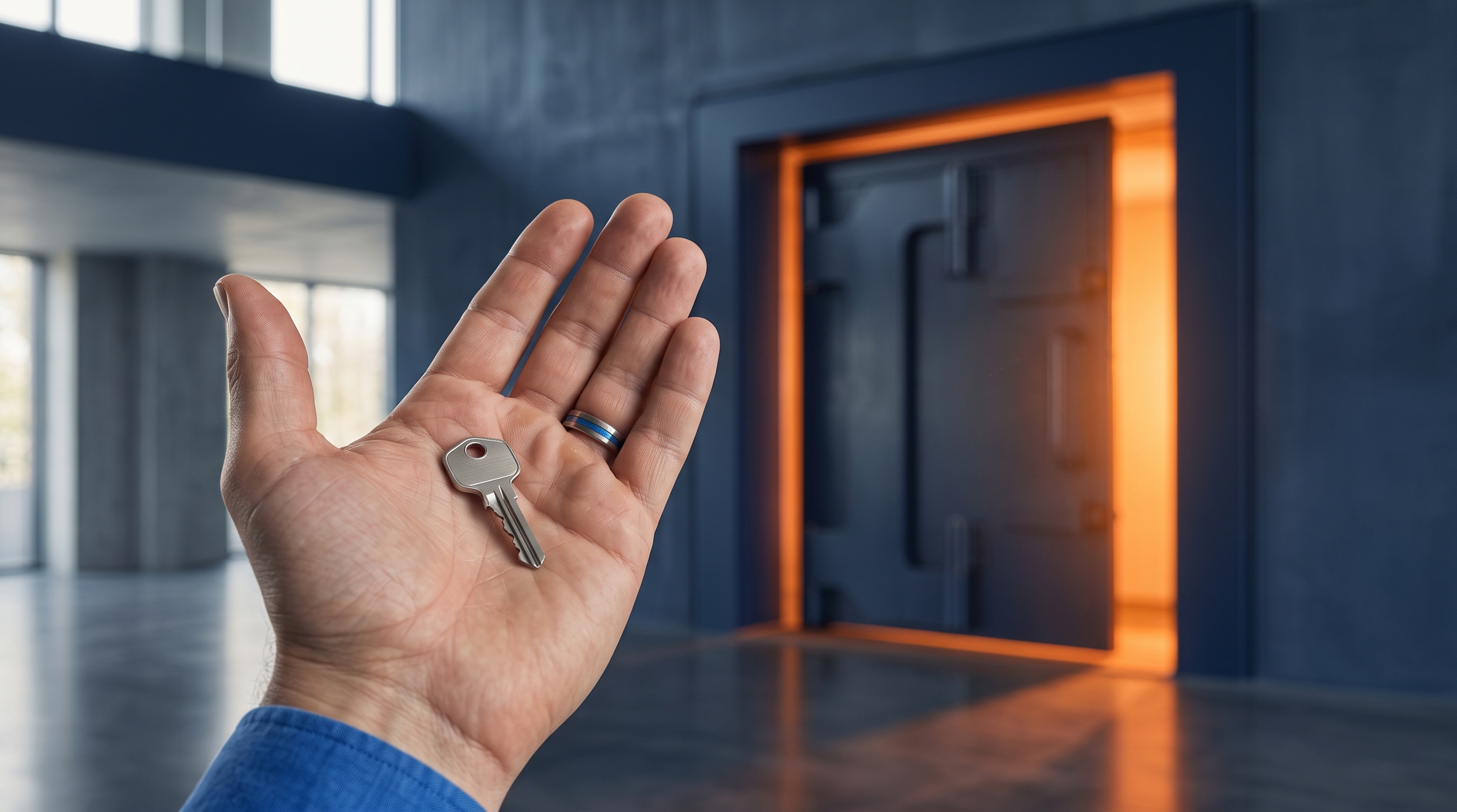 The Small Key — a small key opens a big door