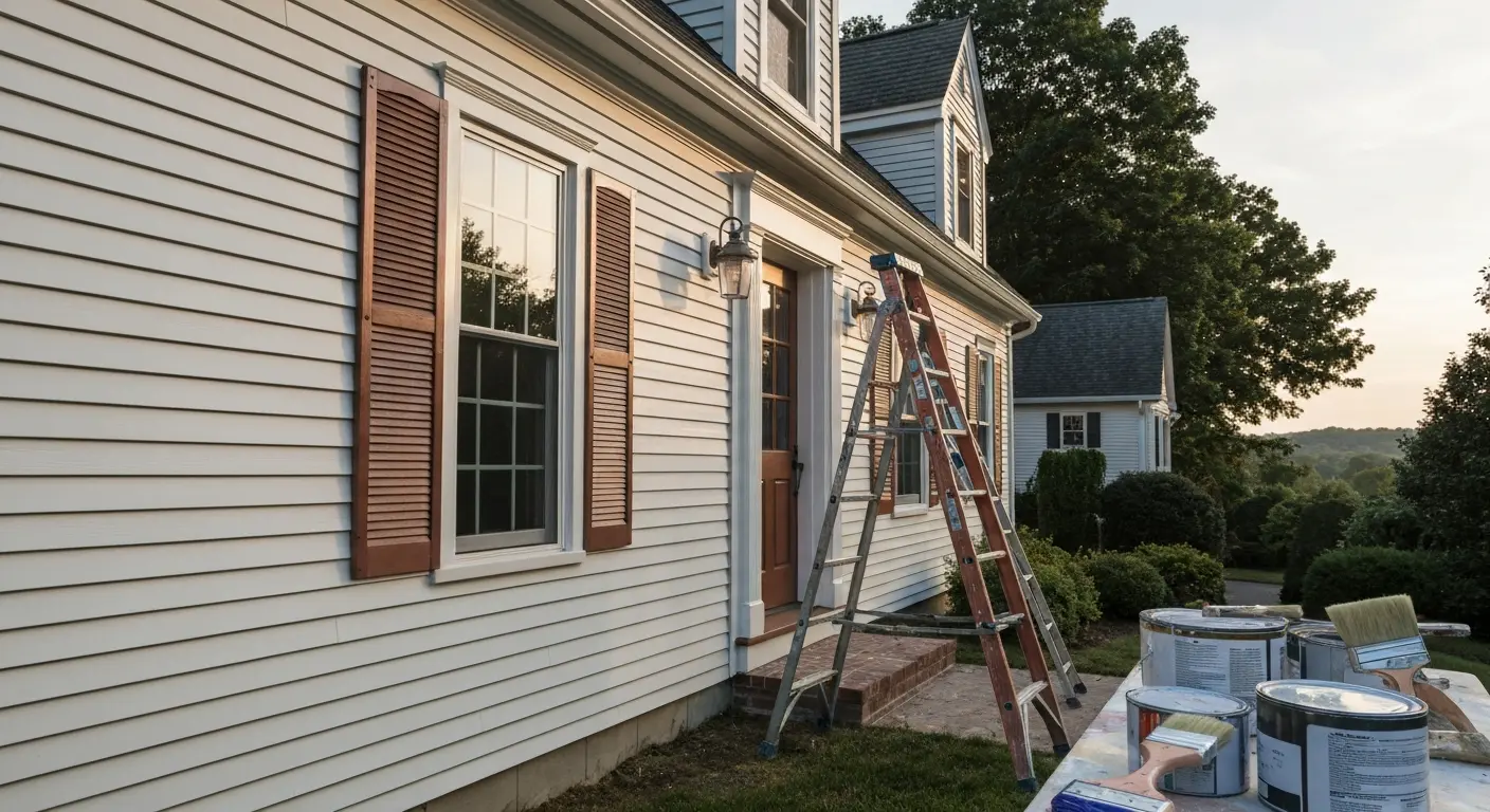 Exterior painting project
