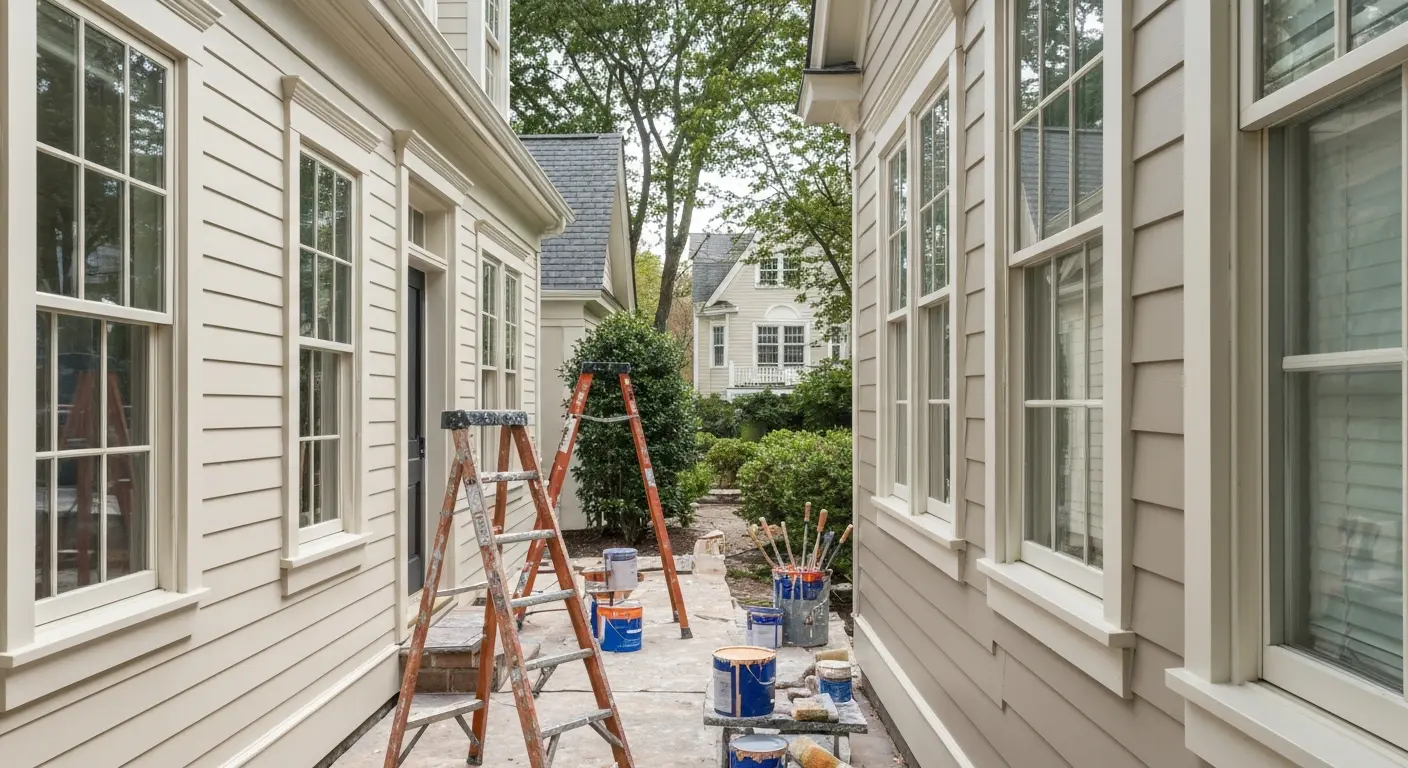 Exterior painting service