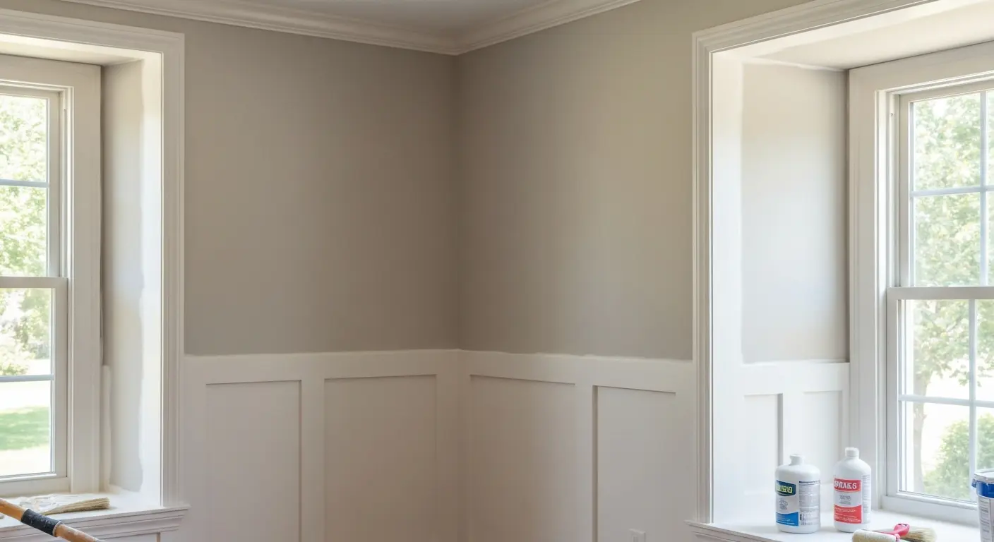 Interior painting project