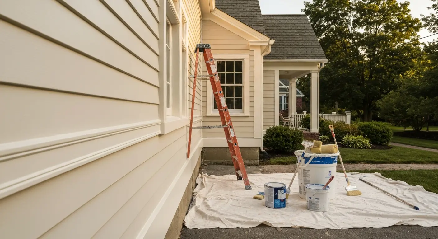 Exterior painting project