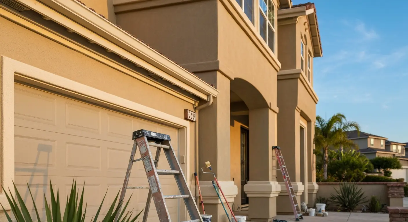 Exterior painting service