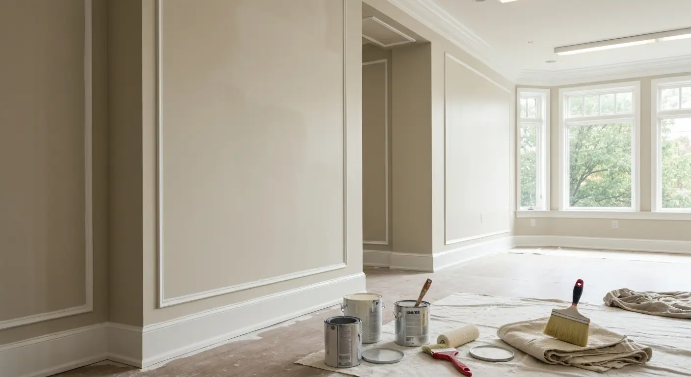 Commercial painting project