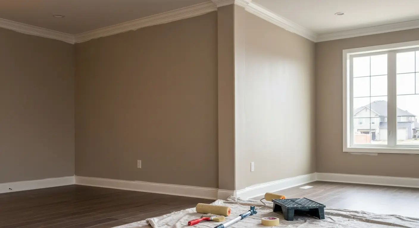 Interior painting project