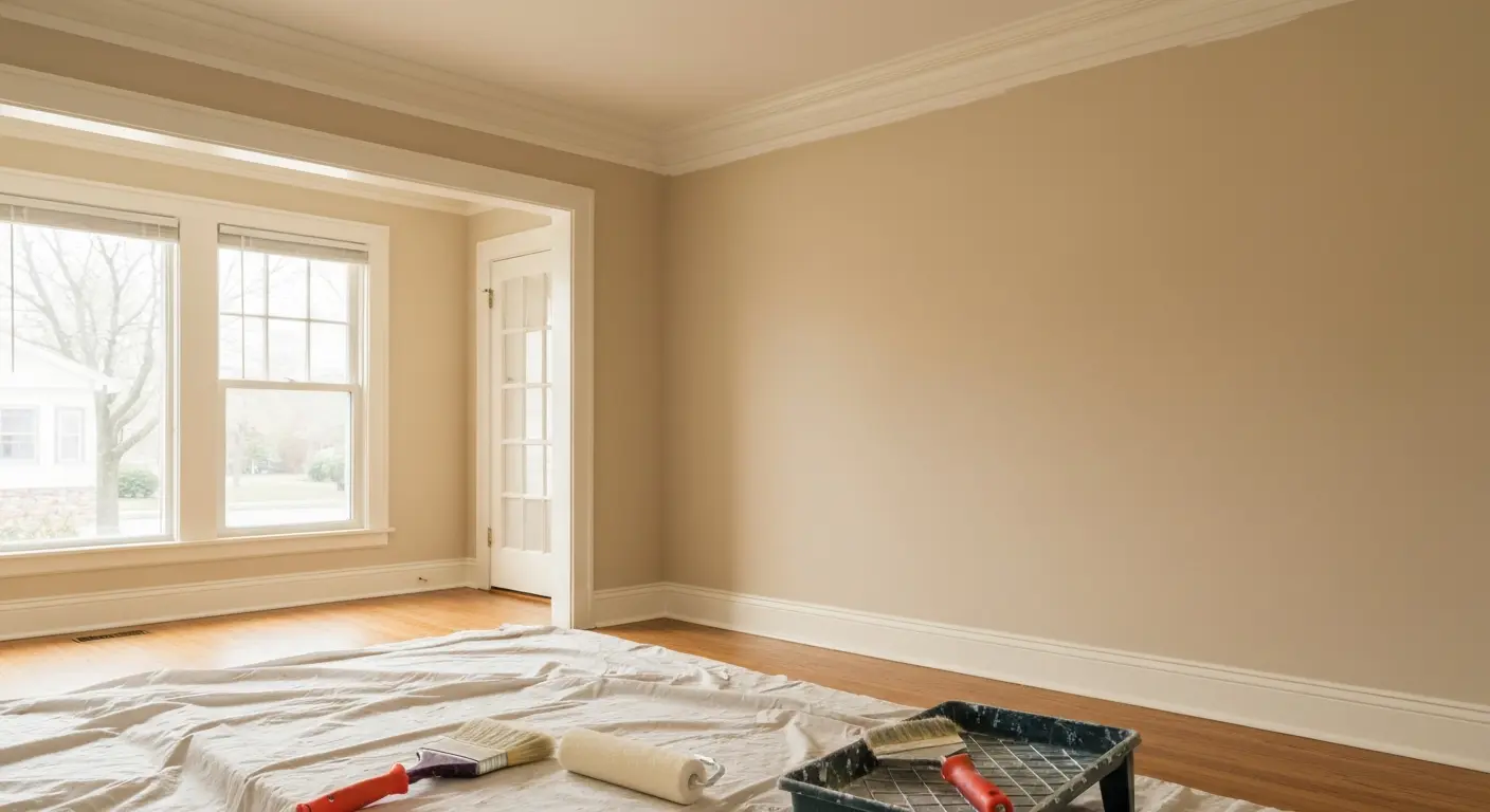 Interior painting project