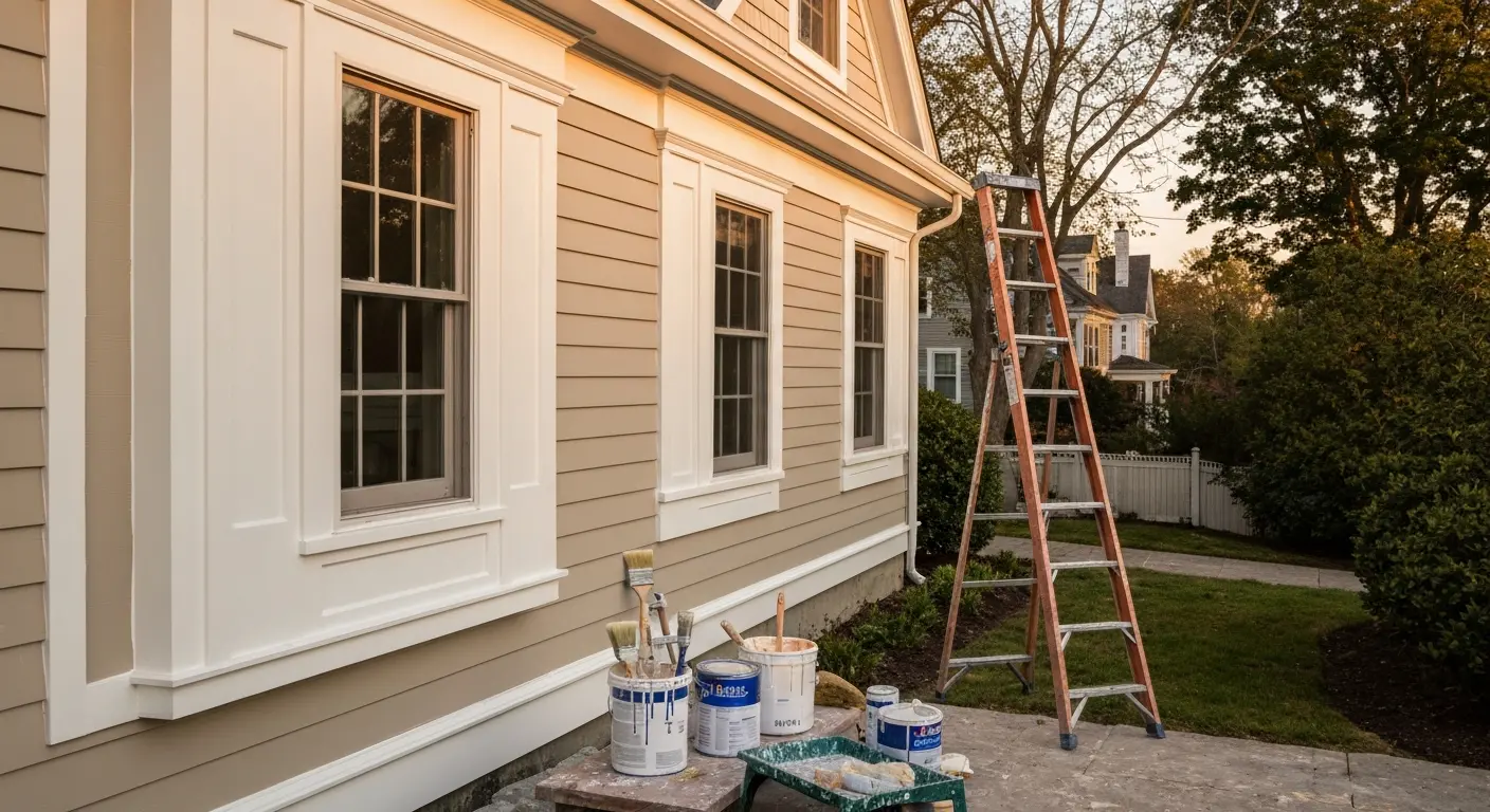 Exterior painting project