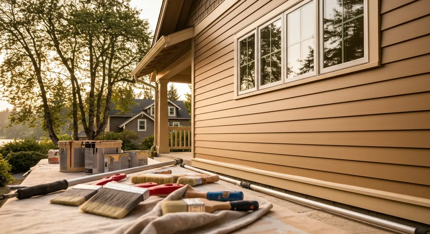 Exterior painting project