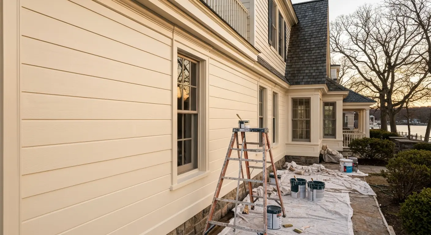 Exterior painting project