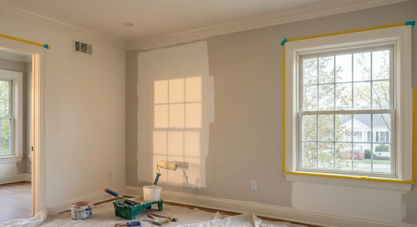 Interior painting project