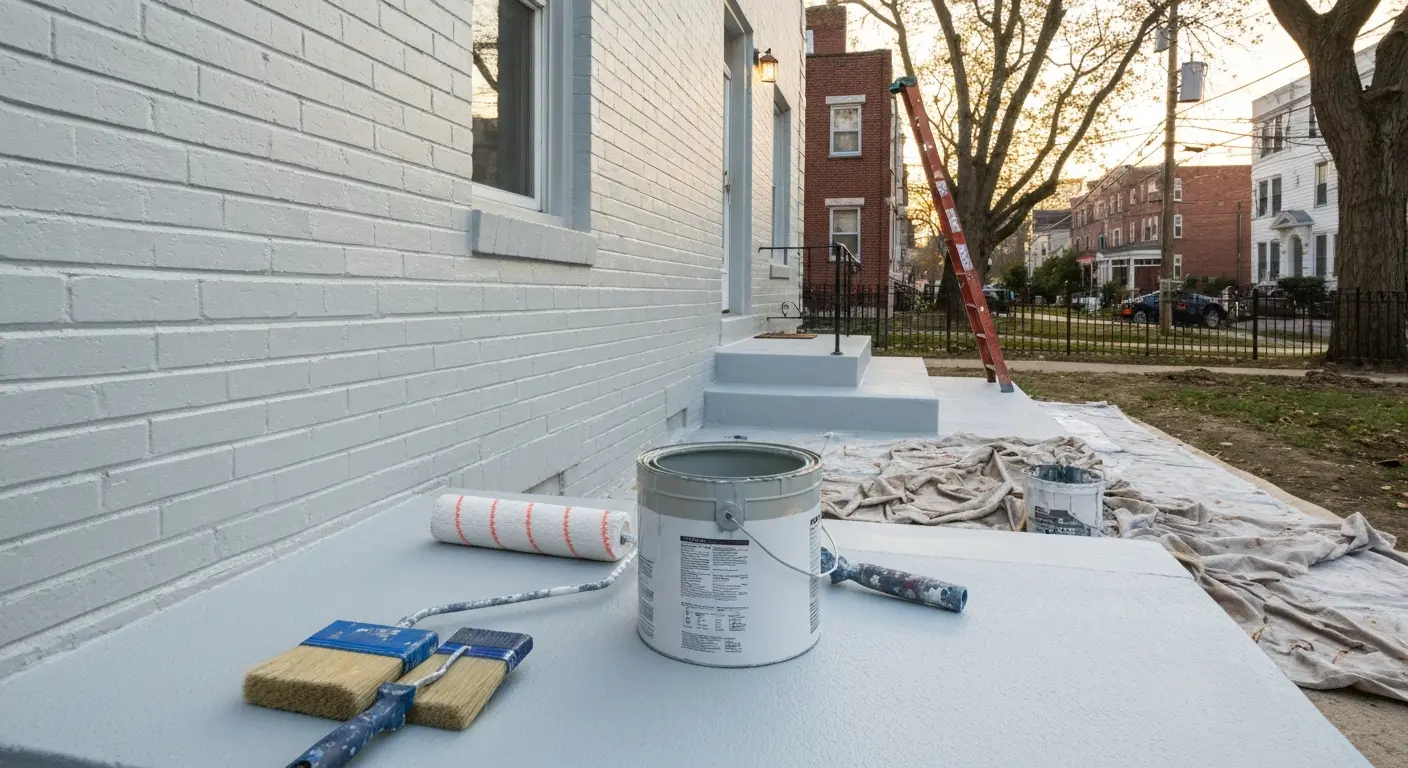 Exterior painting service